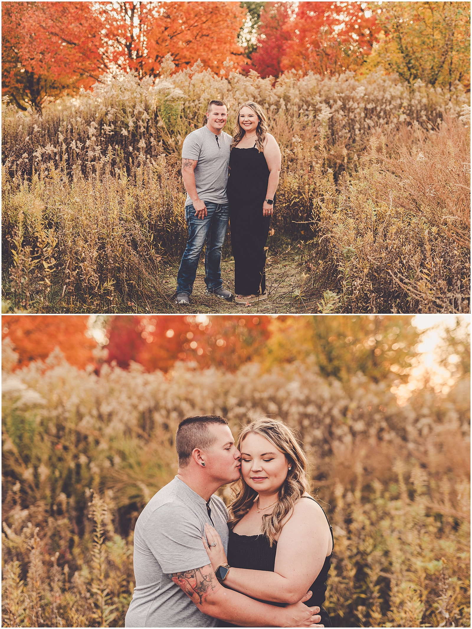 Fall Bourbonnais family photographer with Iroquois & Kankakee County family photographer Kara Evans Photographer.