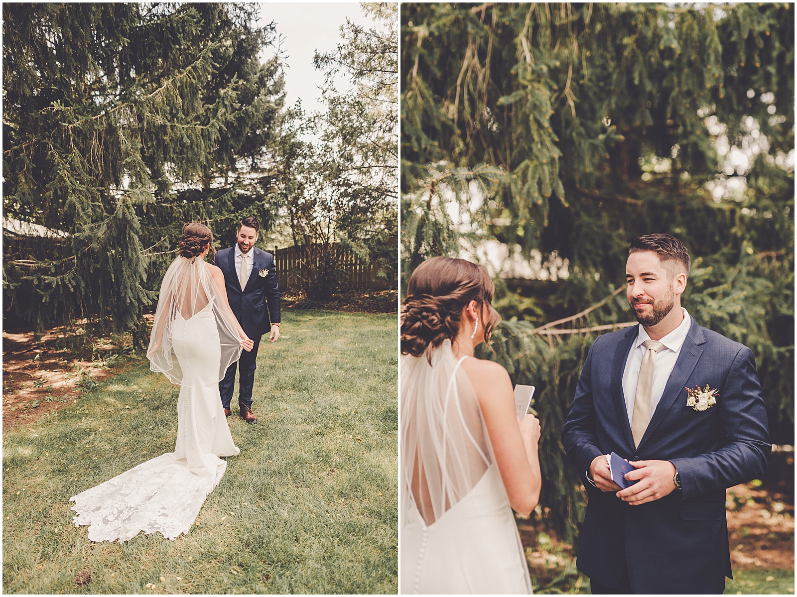 Gillian and Bobby's The Pavilion at Orchard Ridge Farms wedding in Rockton with Chicagoland wedding photographer Kara Evans Photographer.