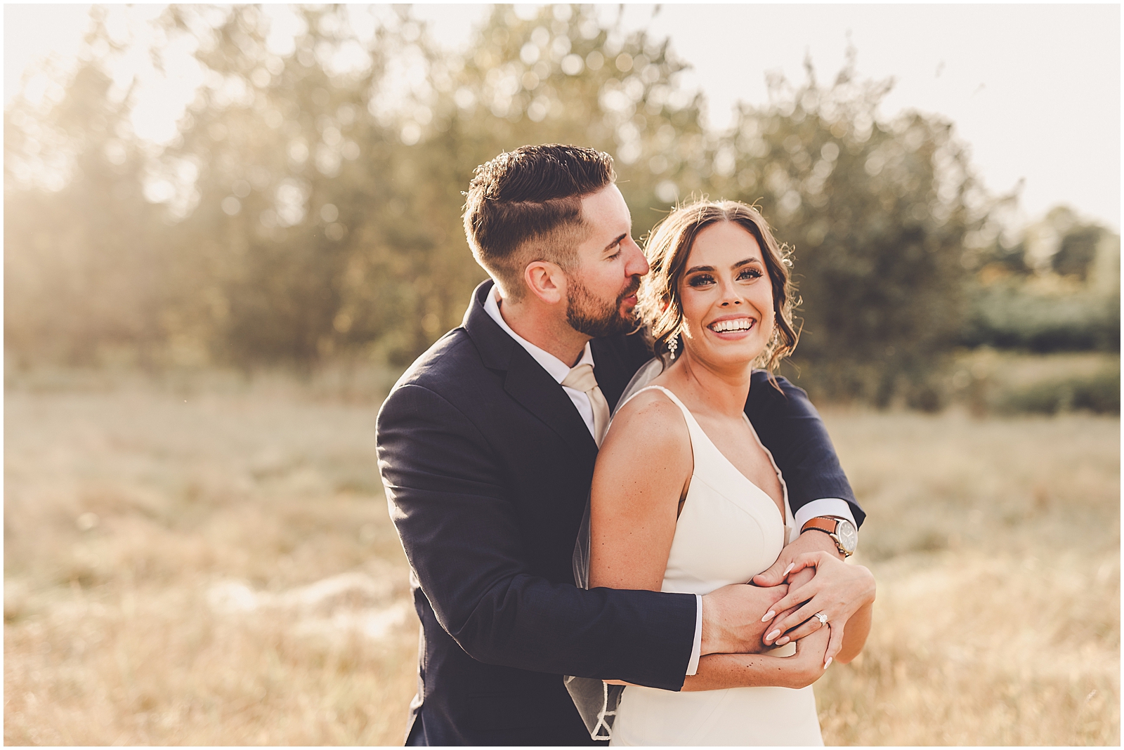 Gillian and Bobby's The Pavilion at Orchard Ridge Farms wedding in Rockton with Chicagoland wedding photographer Kara Evans Photographer.