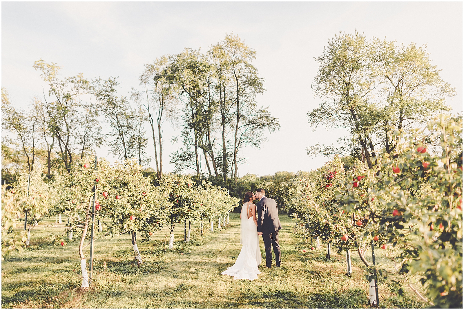 Gillian and Bobby's The Pavilion at Orchard Ridge Farms wedding in Rockton with Chicagoland wedding photographer Kara Evans Photographer.