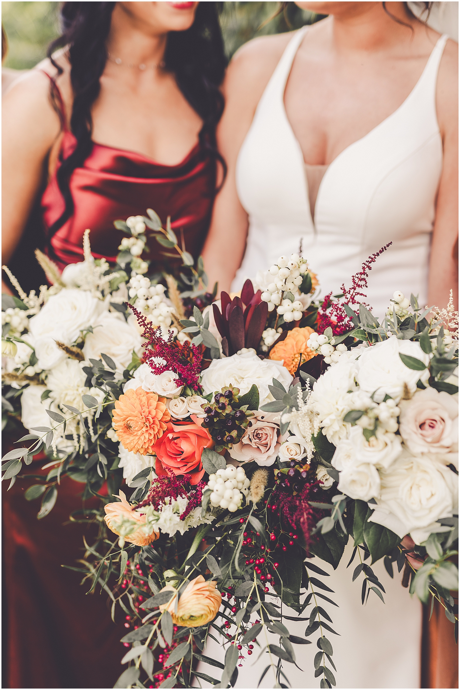 Gillian and Bobby's The Pavilion at Orchard Ridge Farms wedding in Rockton with Chicagoland wedding photographer Kara Evans Photographer.