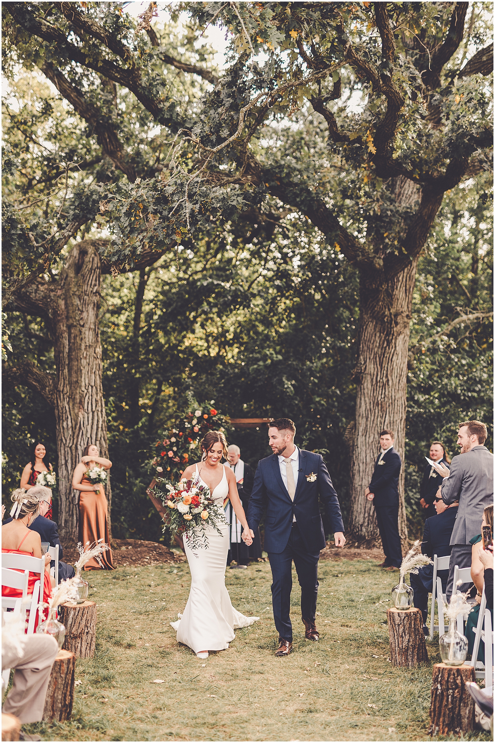 Gillian and Bobby's The Pavilion at Orchard Ridge Farms wedding in Rockton with Chicagoland wedding photographer Kara Evans Photographer.