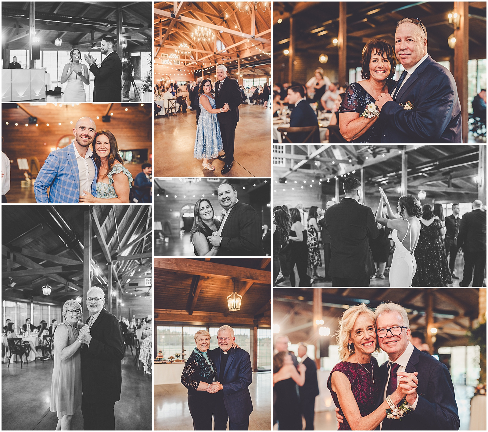 Gillian and Bobby's The Pavilion at Orchard Ridge Farms wedding in Rockton with Chicagoland wedding photographer Kara Evans Photographer.