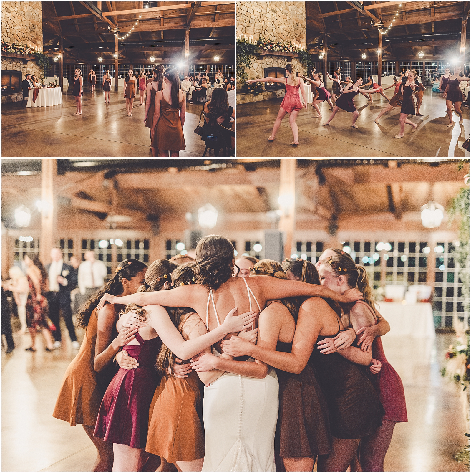 Gillian and Bobby's The Pavilion at Orchard Ridge Farms wedding in Rockton with Chicagoland wedding photographer Kara Evans Photographer.