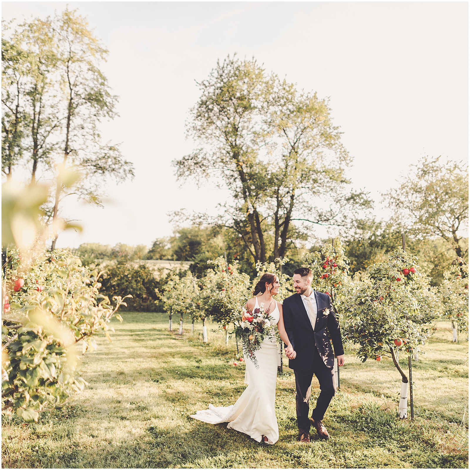 Gillian and Bobby's The Pavilion at Orchard Ridge Farms wedding in Rockton with Chicagoland wedding photographer Kara Evans Photographer.