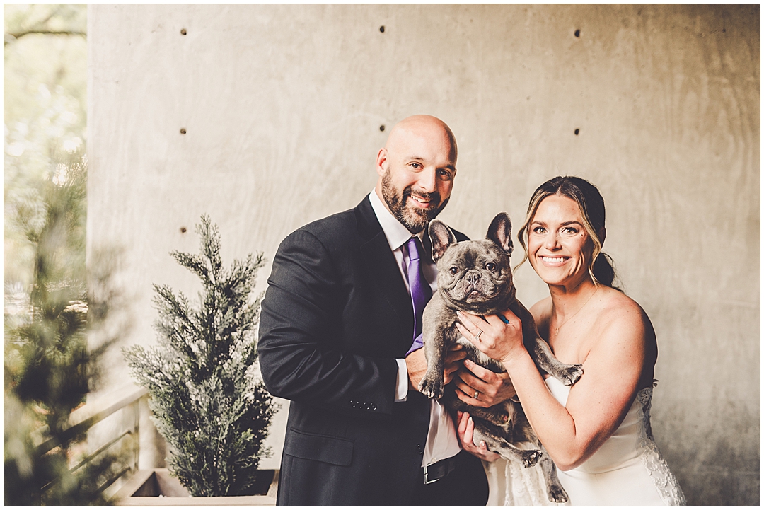 Gibson's Italia rooftop wedding in Chicago, Illinois with Chicagoland wedding photographer Kara Evans Photographer.