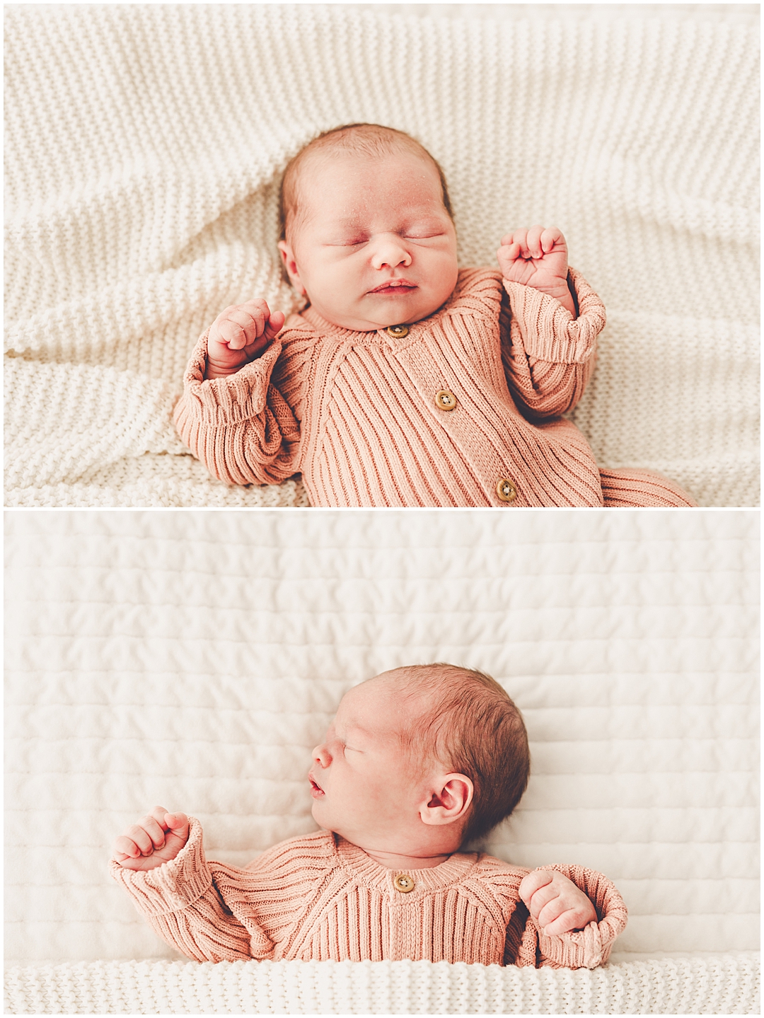 Kankakee studio newborn photos – Kara Evans Photographer is a family photographer based in Downtown Kankakee.