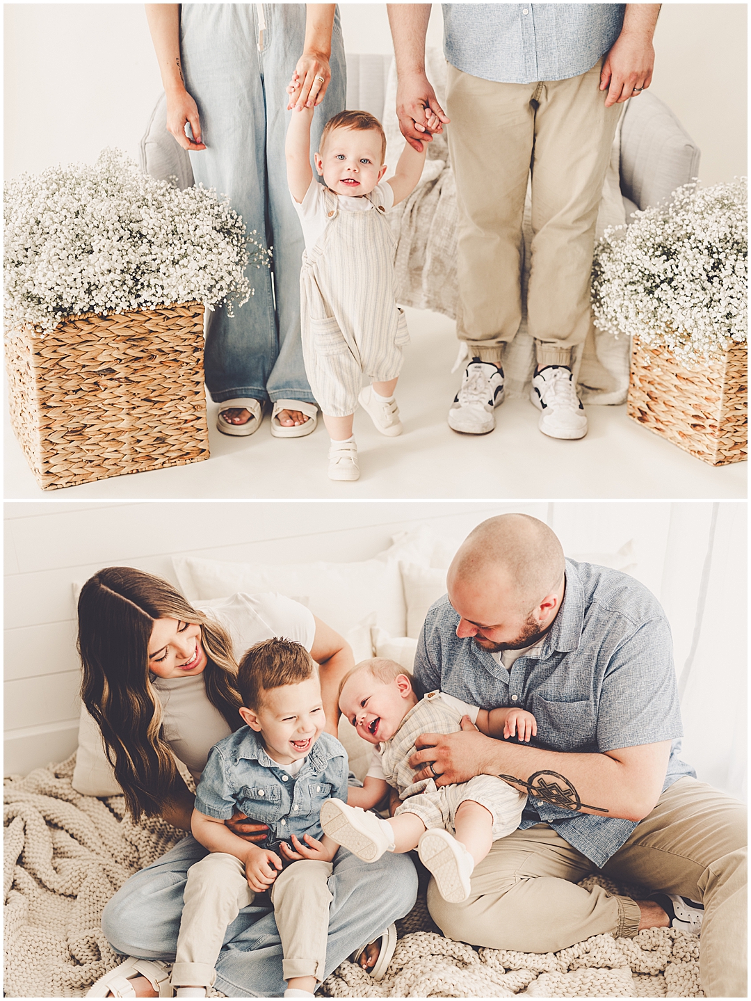 Spring mini sessions at the natural light Kankakee photography studio – Studio 388 owned by Kara Evans Photographer in Kankakee, Illinois.