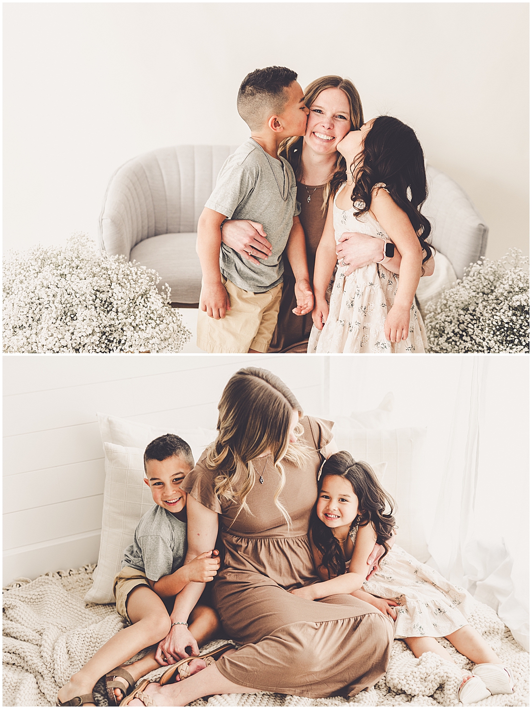 Spring mini sessions at the natural light Kankakee photography studio – Studio 388 owned by Kara Evans Photographer in Kankakee, Illinois.