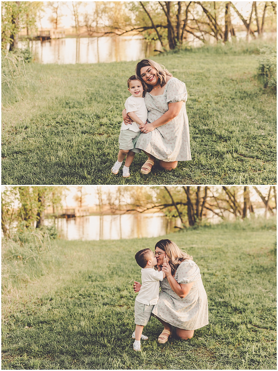 Spring mommy & me photos in Kankakee with Kara Evans Photographer – Kara Evans is a family photographer based in Kankakee, Illinois.