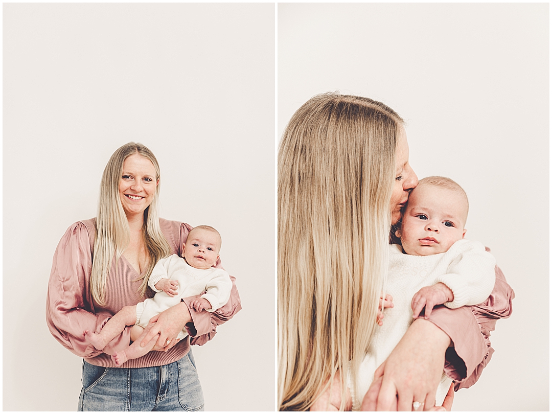 Mommy & me photoshoot inspiration from a Mother's Day photoshoot at JP STYLE CO. in Kentland, Indiana with Kara Evans Photographer.