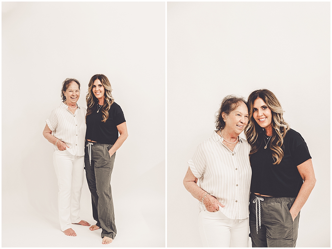 Mommy & me photoshoot inspiration from a Mother's Day photoshoot at JP STYLE CO. in Kentland, Indiana with Kara Evans Photographer.