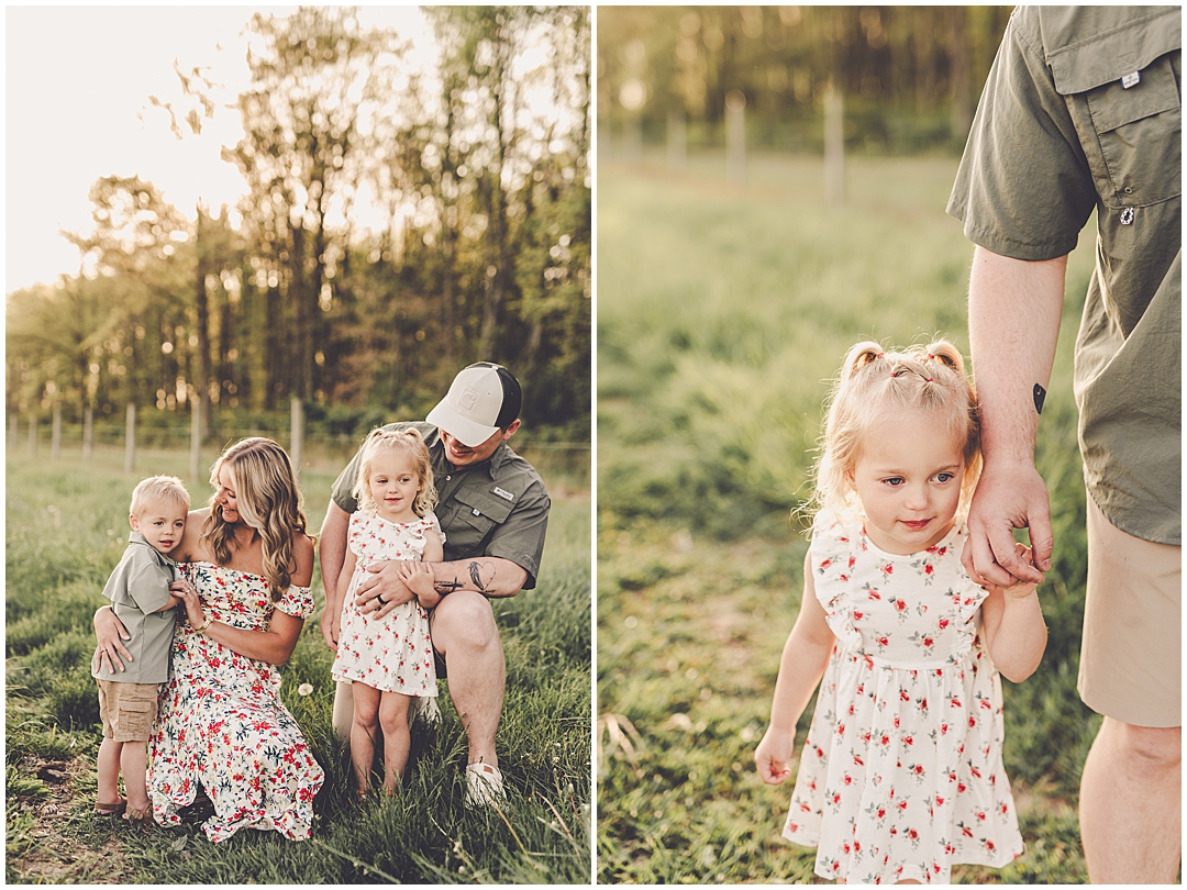 Sunset Iroquois County family photographer – Kara Evans Photographer is a family photographer serving Iroquois County and Kankakee County.