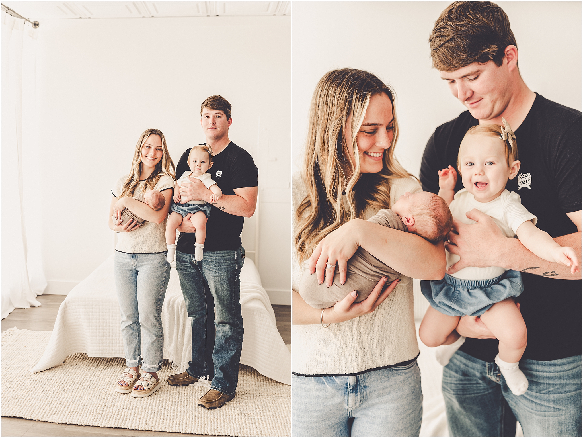Kankakee studio newborn photographer – Kara Evans is a family and newborn photographed based in Kankakee, Illinois.