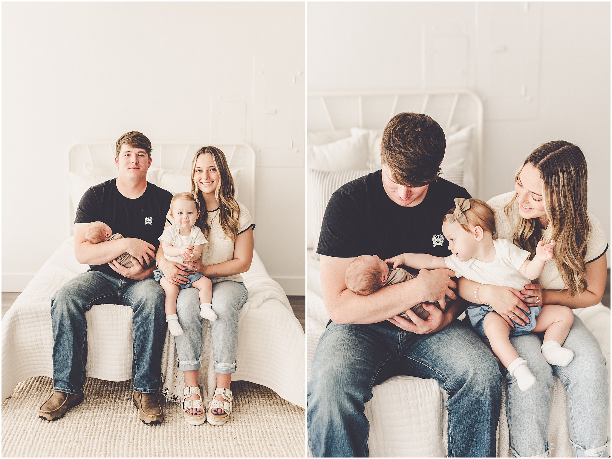 Kankakee studio newborn photographer – Kara Evans is a family and newborn photographed based in Kankakee, Illinois.