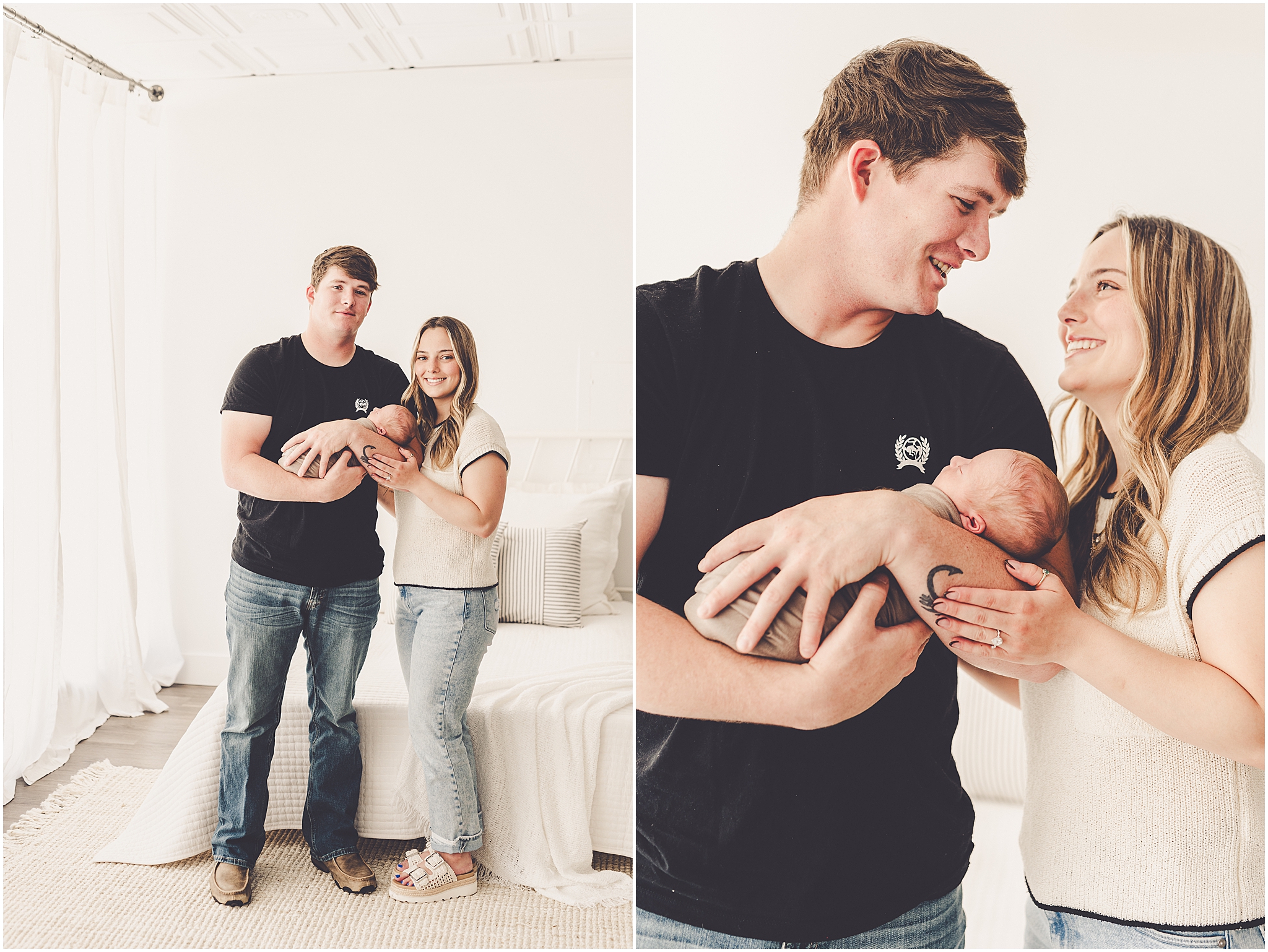 Kankakee studio newborn photographer – Kara Evans is a family and newborn photographed based in Kankakee, Illinois.