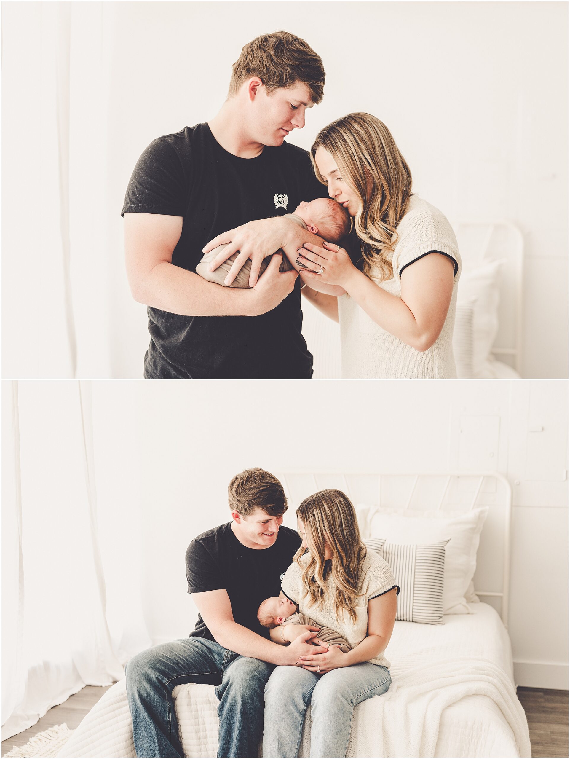 Kankakee studio newborn photographer – Kara Evans is a family and newborn photographed based in Kankakee, Illinois.