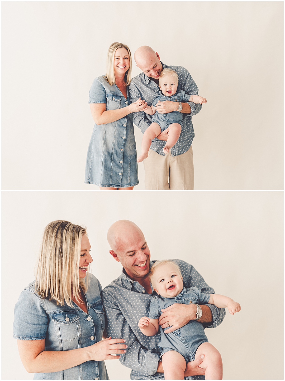 Studio family photographer in Kankakee – Kara Evans Photographer is a family photographer based in Kankakee, Illinois.