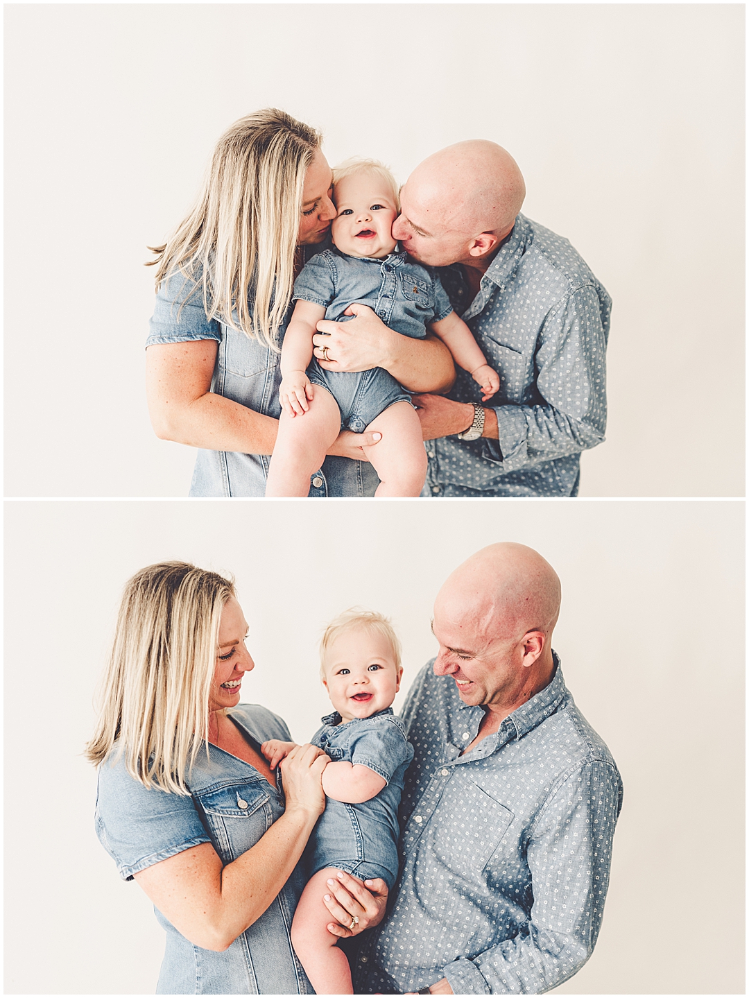 Studio family photographer in Kankakee – Kara Evans Photographer is a family photographer based in Kankakee, Illinois.