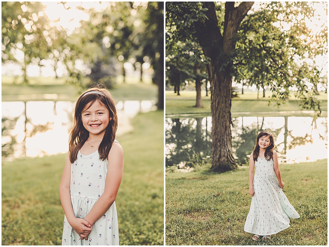 Summer six-month milestone Iroquois County family photographer – Kara Evans is a family photographer serving Kankakee and Iroquois County.