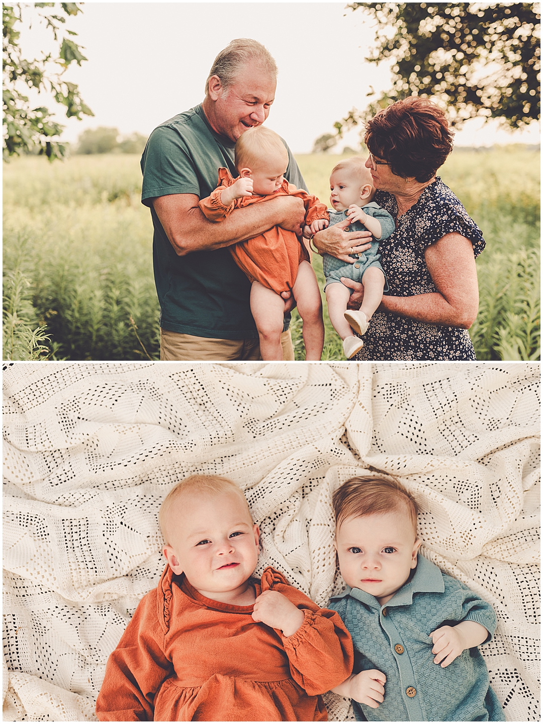 Family photos at Perry Farm - Kara Evans Photographer is a Kankakee County and Bourbonnais family photographer.