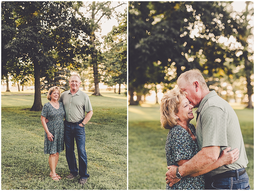 Summer sunset Iroquois County family photographer with Kankakee & Iroquois County family photographer Kara Evans Photographer.
