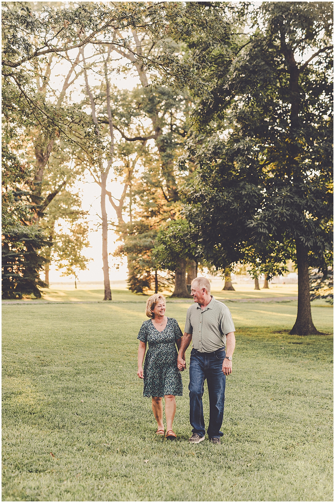 Summer sunset Iroquois County family photographer with Kankakee & Iroquois County family photographer Kara Evans Photographer.