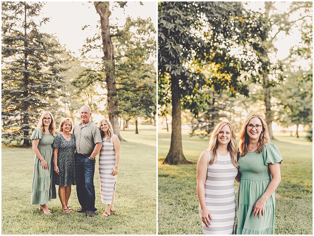 Summer sunset Iroquois County family photographer with Kankakee & Iroquois County family photographer Kara Evans Photographer.