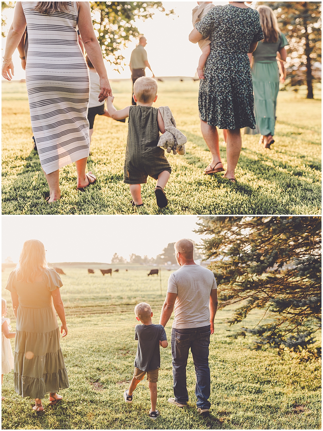 Summer sunset Iroquois County family photographer with Kankakee & Iroquois County family photographer Kara Evans Photographer.
