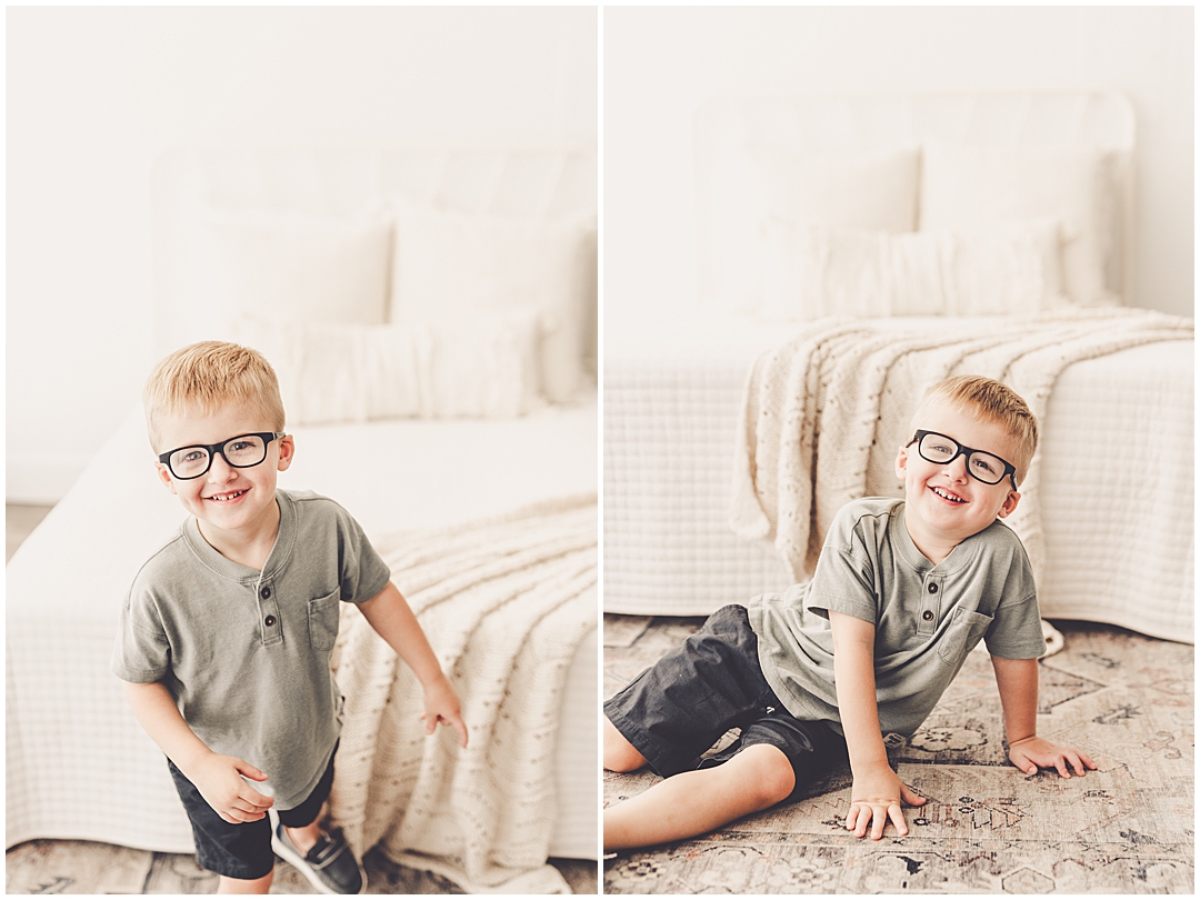 Studio newborn photographer in Kankakee at the natural light photography studio Studio 388 in Downtown Kankakee.