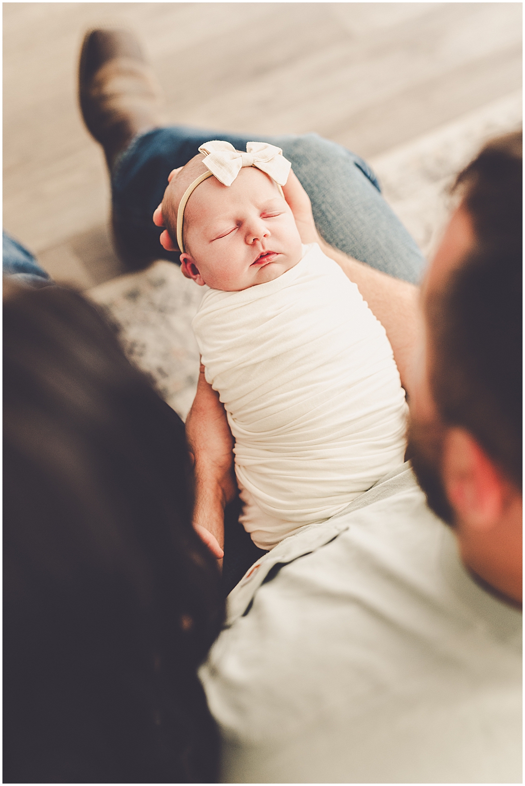 Studio newborn photographer in Kankakee at the natural light photography studio Studio 388 in Downtown Kankakee.