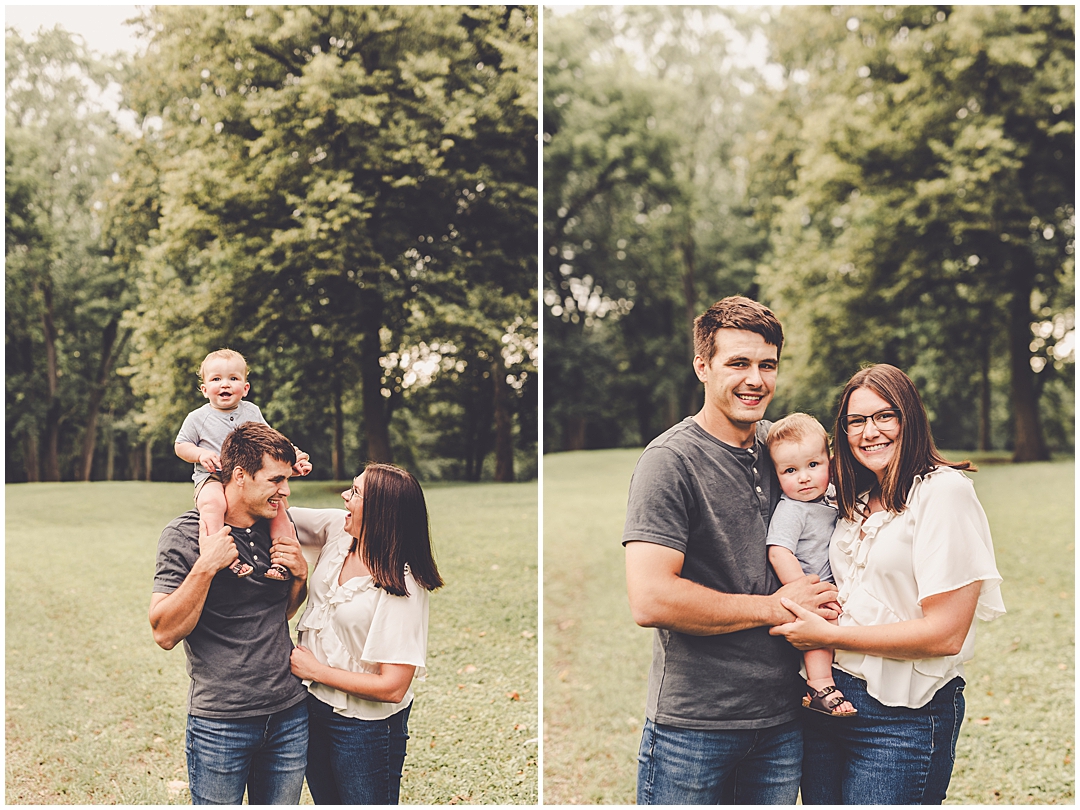 Watseka family photographer with the Stanley family – Kara Evans Photographer is a Central Illinois family photographer.