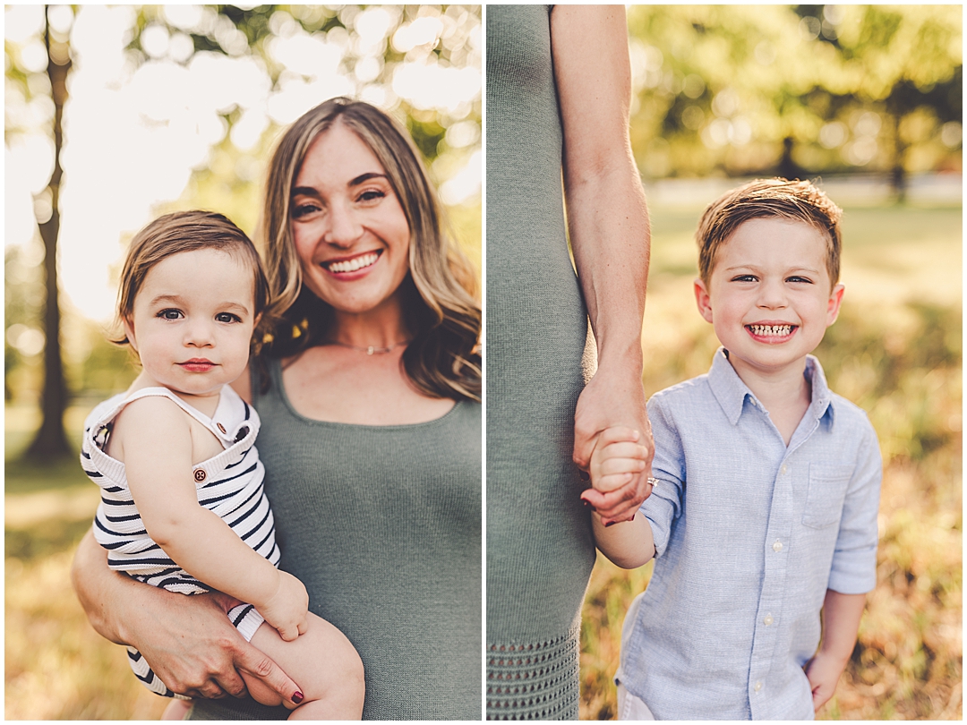 Late summer Perry Farm family photos with Iroquois and Kankakee County family photographer Kara Evans Photographer.