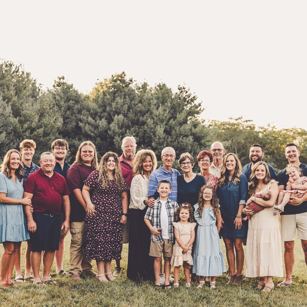 Iroquois County Extended Family Photographer | The Knake Family - Kara ...