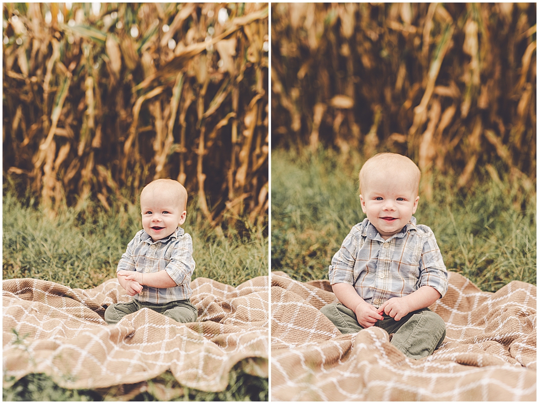 Central Illinois family photographer and farm family photos with Kankakee & Iroquois County family photographer Kara Evans Photographer.