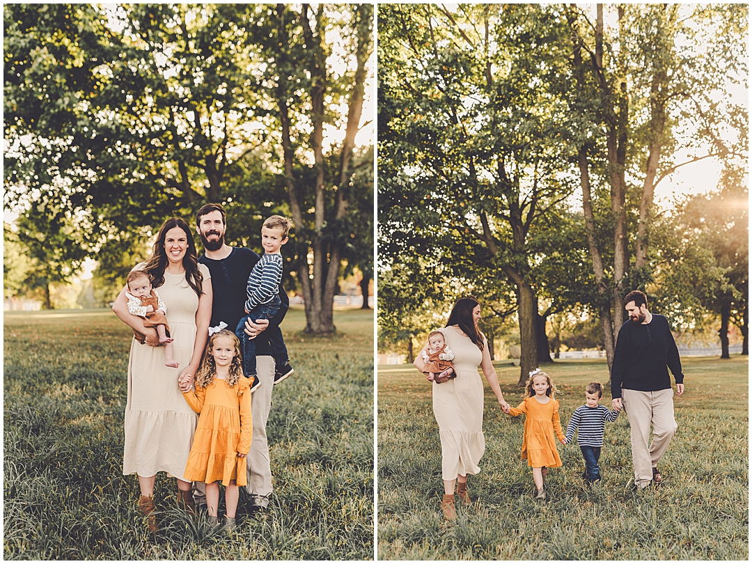 Fall family photos in Bourbonnais with Kara Evans Photographer – Kara Evans Photographer is a Bourbonnais & Kankakee family photographer.