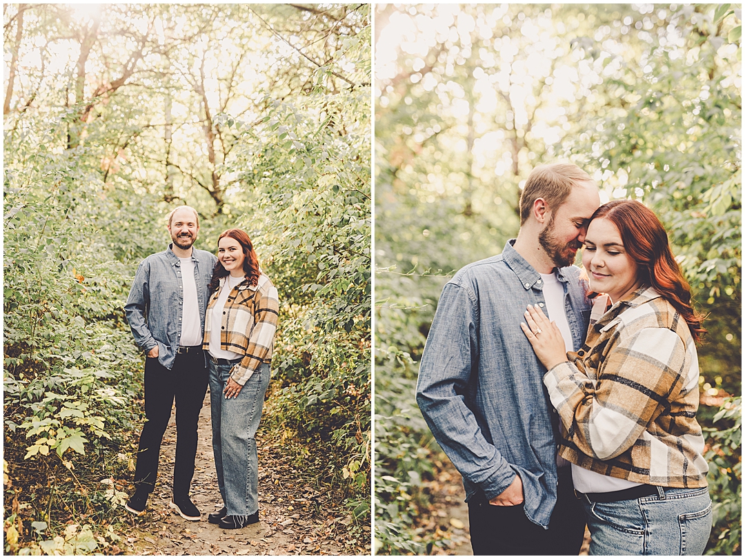 Perry Farm engagement photos with Central Illinois wedding & engagement photographer Kara Evans Photographer.