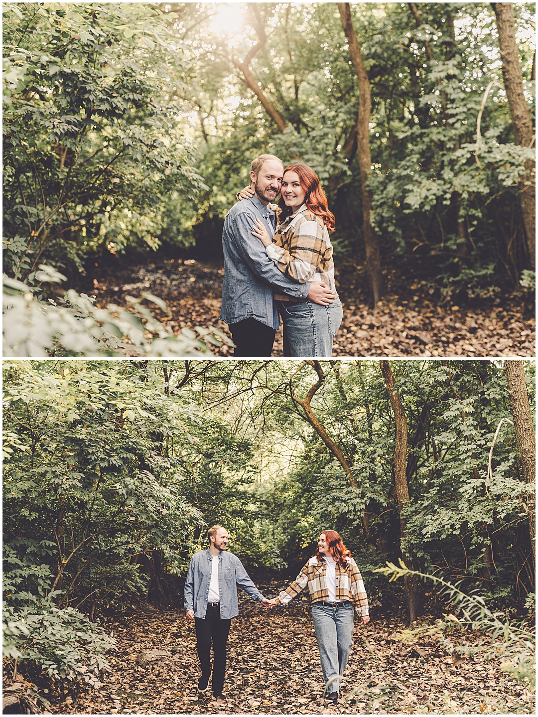 Perry Farm engagement photos with Central Illinois wedding & engagement photographer Kara Evans Photographer.