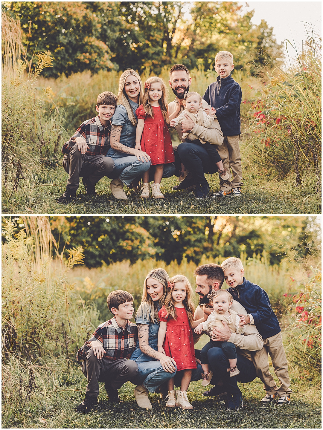 Kankakee River State Park family photos with Kankakee & Central Illinois family photographer Kara Evans Photographer.