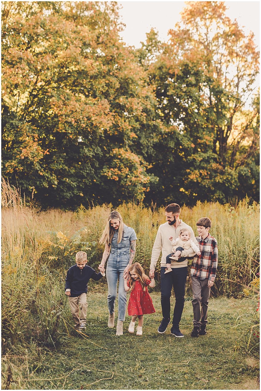 Kankakee River State Park family photos with Kankakee & Central Illinois family photographer Kara Evans Photographer.