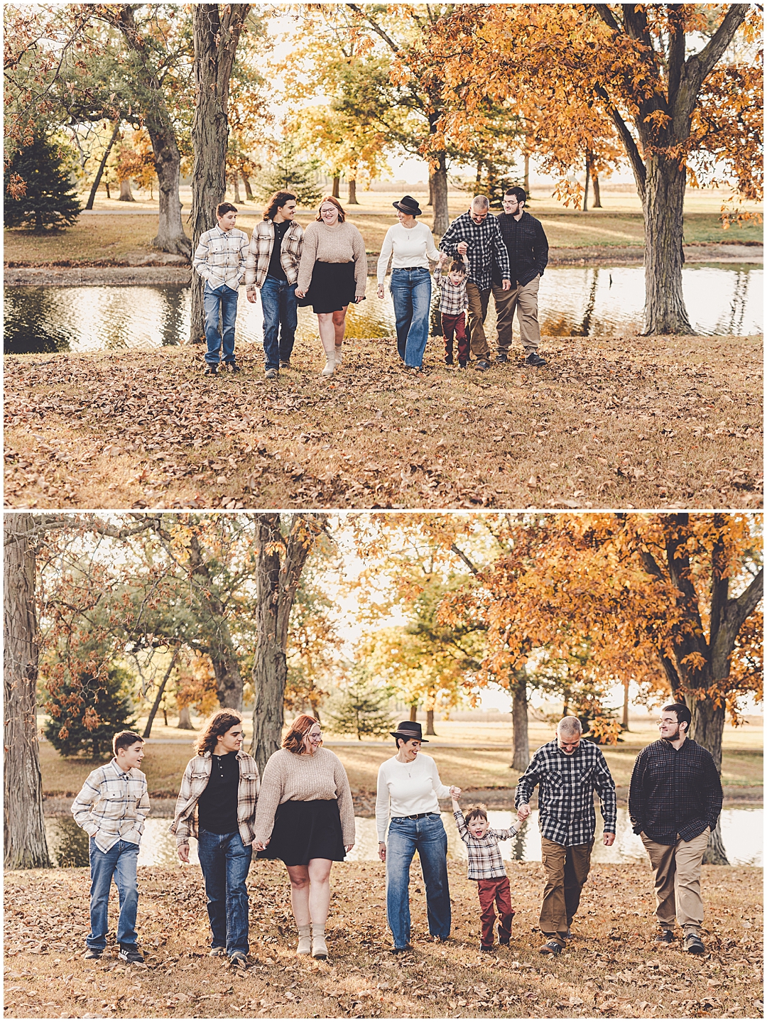 Watseka family photographer fall photos with Kara Evans Photographer – a family photographer serving Kankakee and Iroquois County.