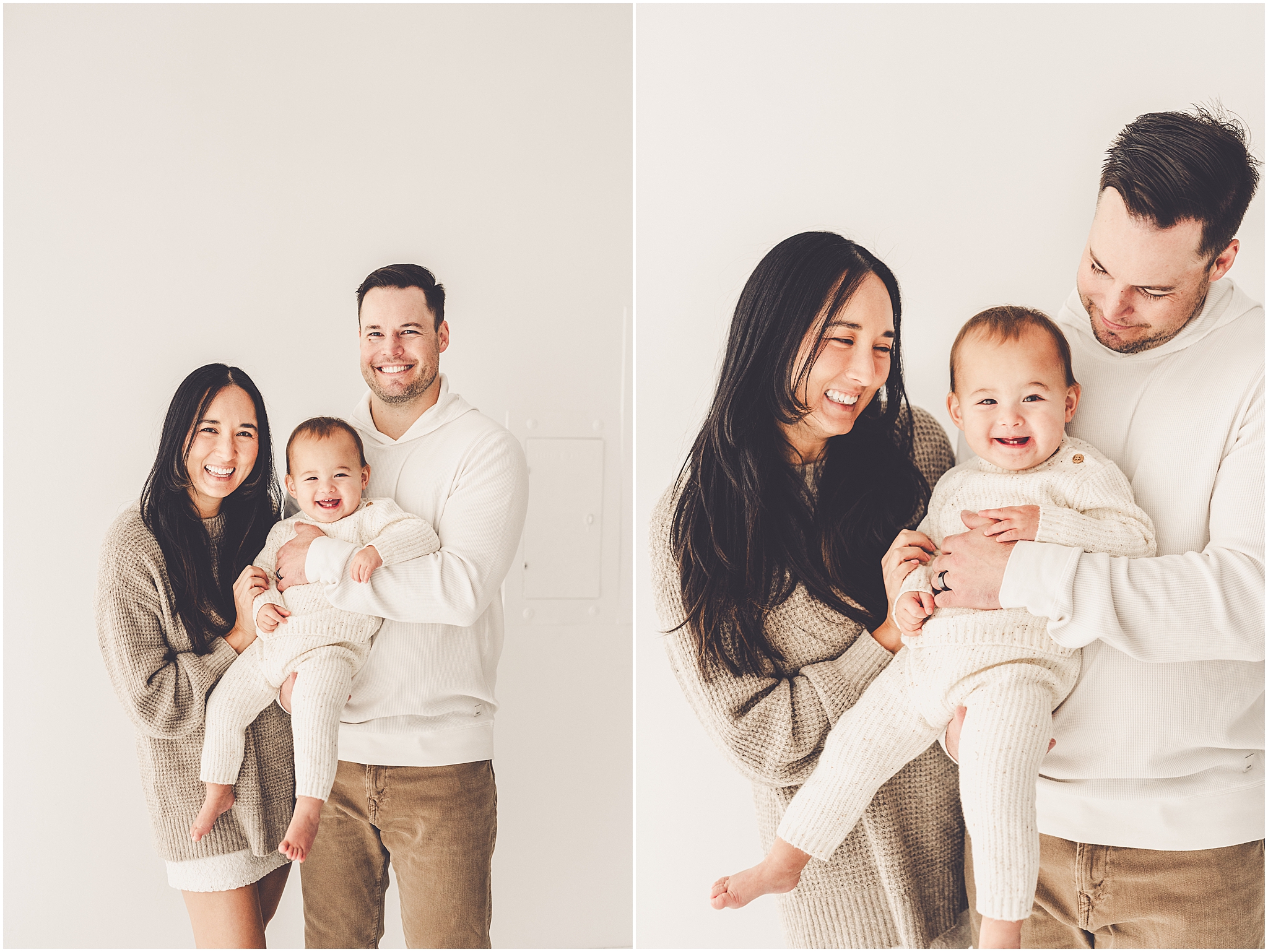 Kankakee studio family photography at Studio 388 in Kankakee with Kankakee & Iroquois County family photographer Kara Evans Photographer.