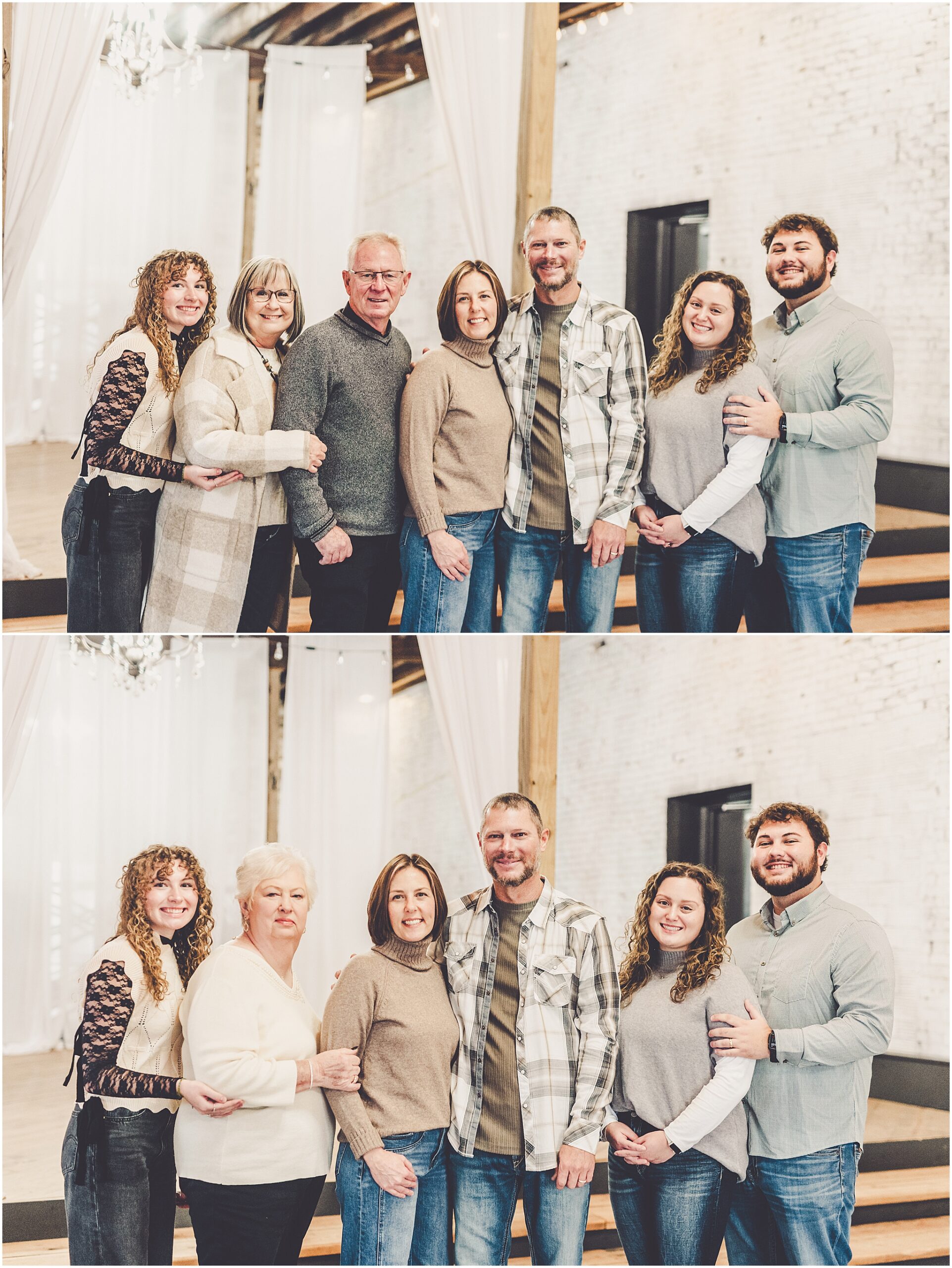 Iroquois County family photos at Town & Country Events with Central Illinois family photographer Kara Evans Photographer.