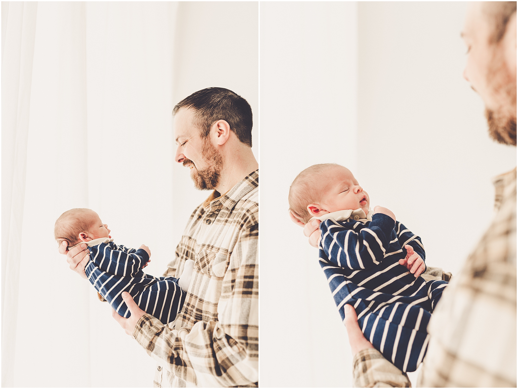 Kankakee newborn studio photos at Studio 388 in Kankakee with Kankakee family photographer Kara Evans Photographer.