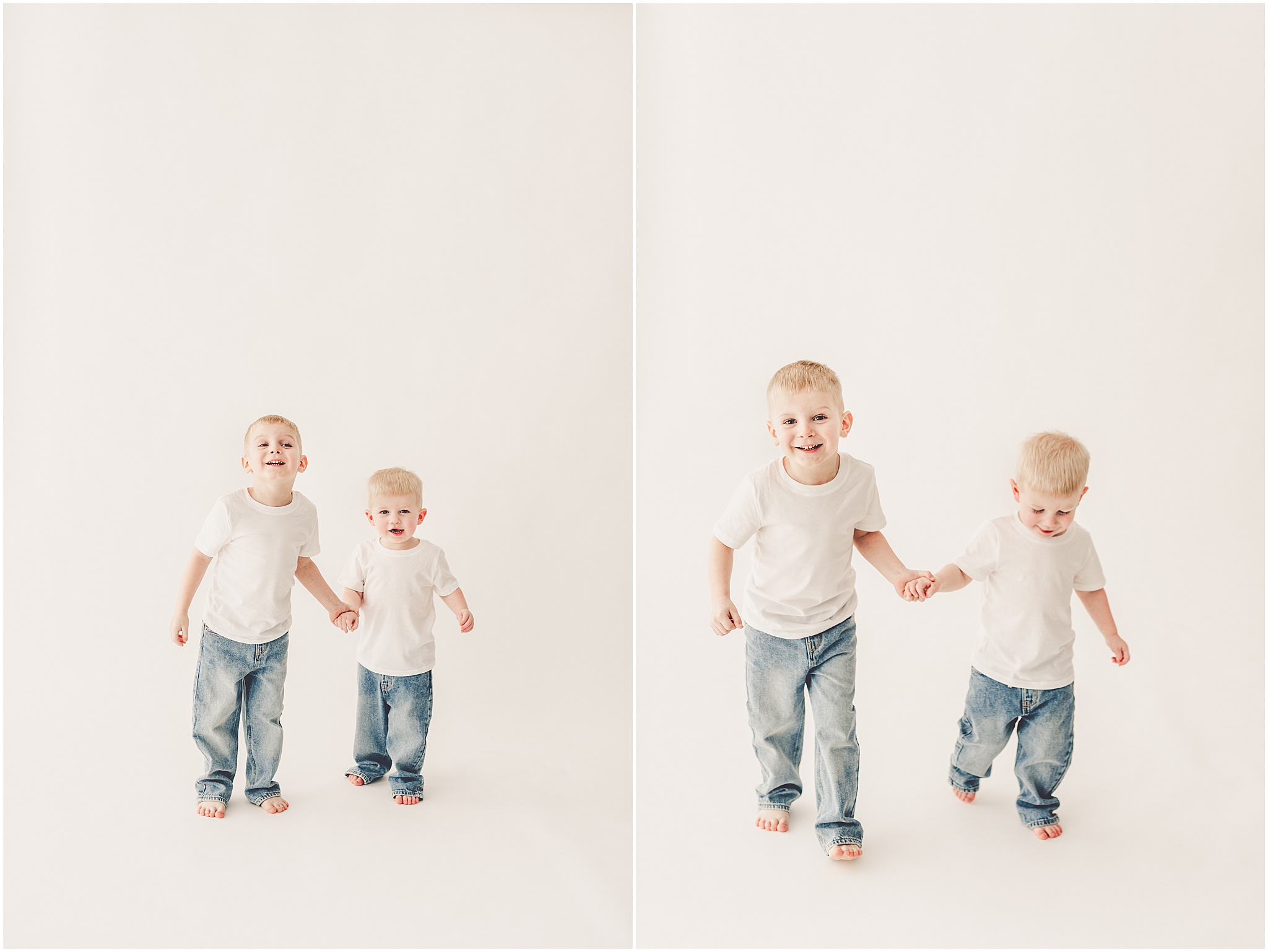 Studio maternity photographer at the Kankakee natural light photography studio with Kankakee family photographer Kara Evans Photographer.