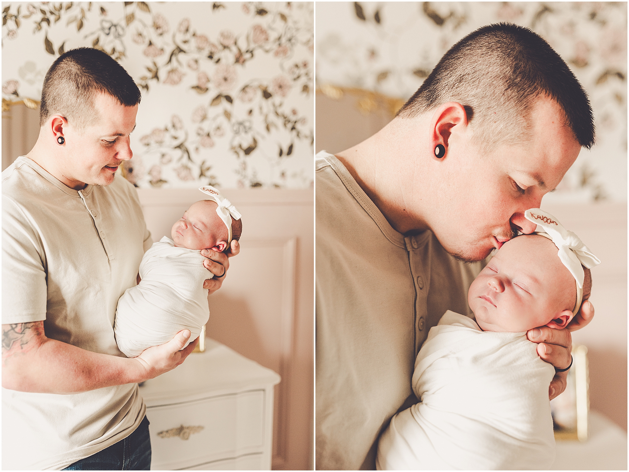 Lifestyle newborn photographer in Kankakee – Kara Evans Photographer is a Kankakee newborn and family photographer.