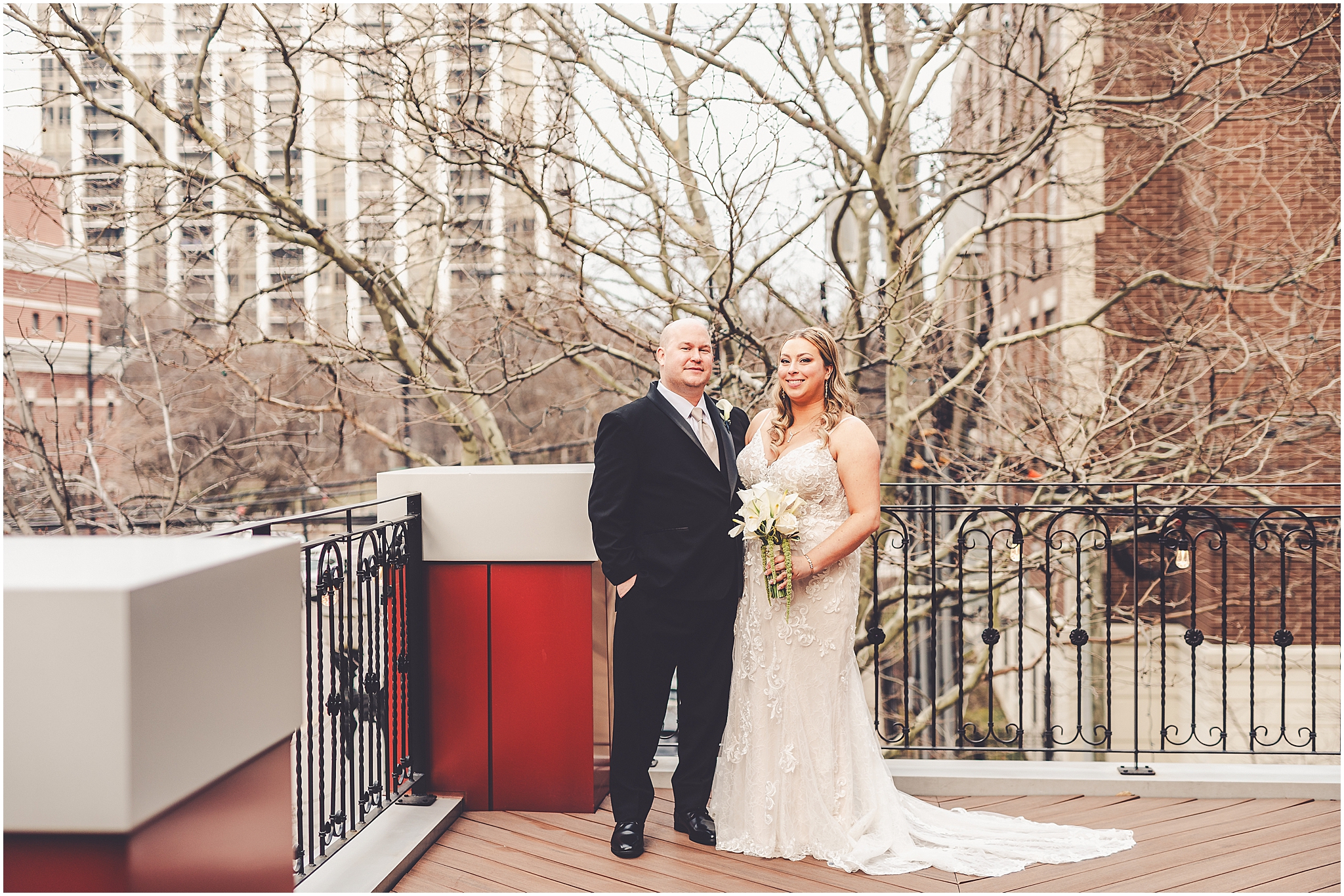Erin and Vincent's spring wedding day at The Chicago Firehouse Restaurant in Chicago photographed by Kara Evans Photographer.