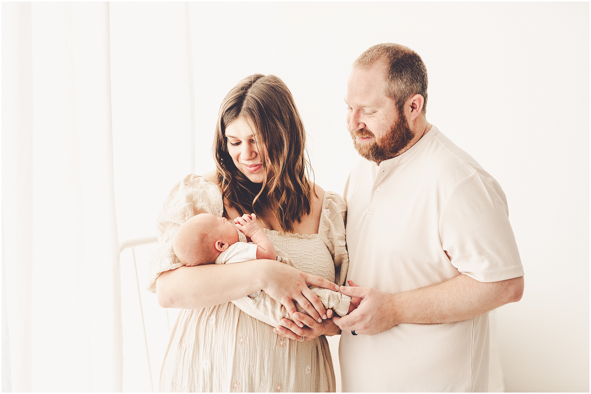 Explore family and newborn photos at Studio 388 in Kankakee, Illinois with Kankakee newborn photographer Kara Evans Photographer.