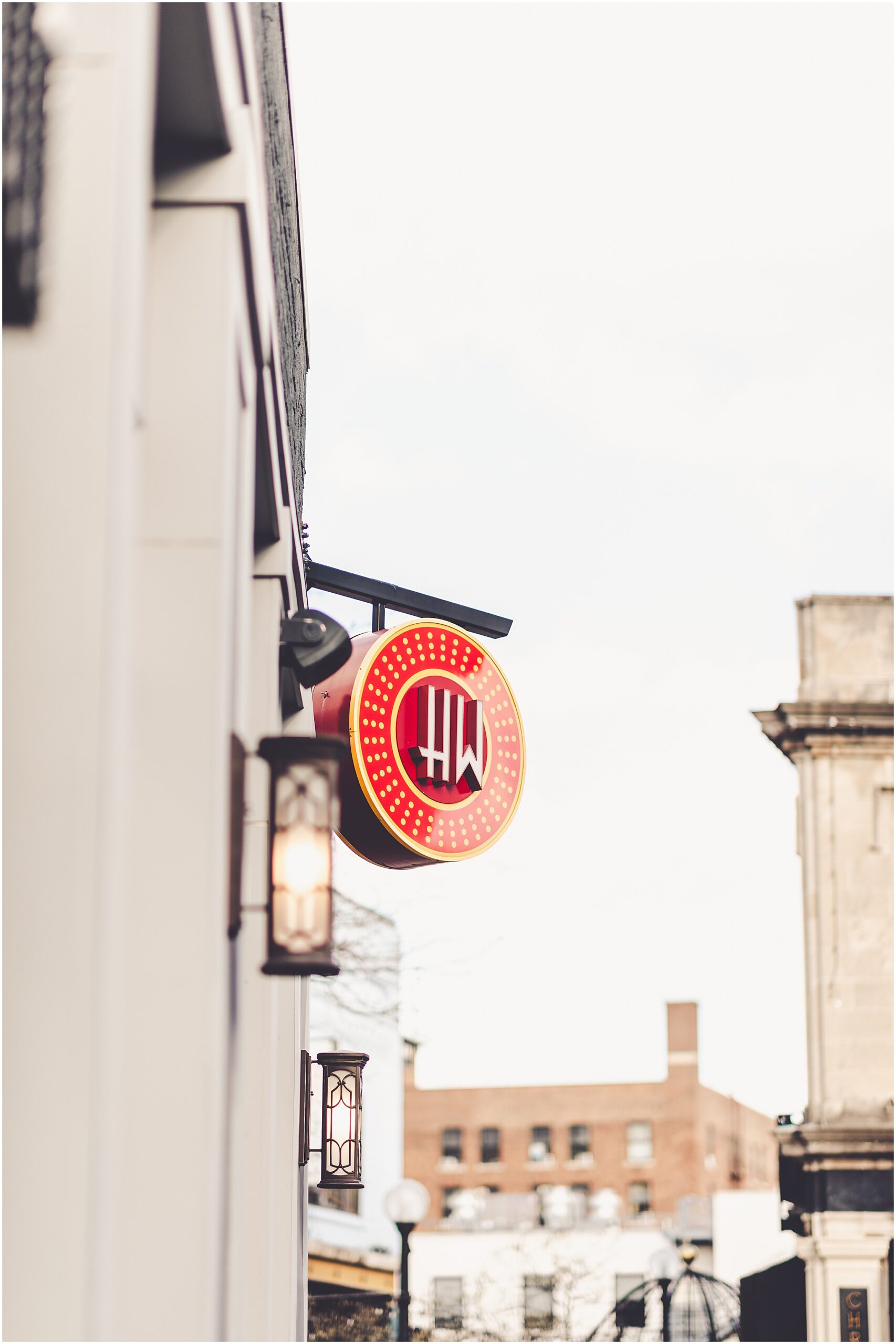 Tania & Zachary's intimate wedding day at Hamilton Walker's in Champaign, Illinois with Central Illinois photographer Kara Evans Photographer.