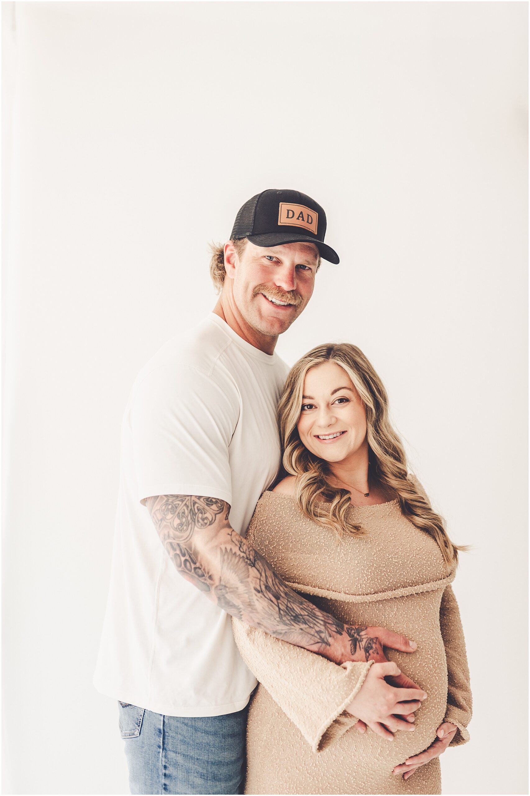 Inspiration for your maternity photos at Studio 388 with Kankakee maternity photographer Kara Evans Photographer.